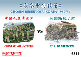 1/35 Dragon Models Chinese Volunteers vs U.S. Marines - 6811