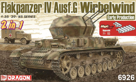 1/35 Dragon Models Flakpanzer IV Ausf.G "Wirbelwind" Early Production (2 in 1) - 6926