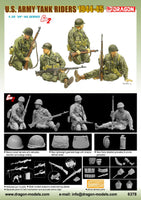 1/35 Dragon Models U.S. Army Tank Riders (1944-45) - 6378