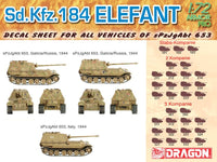 1/72 Dragon Models Sd.Kfz.184 Elefant - 7253