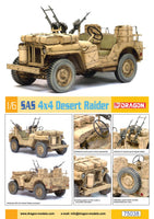 1/6 Dragon Models SAS 4x4 Desert Raider - 75038