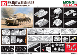 1/35 Dragon Models Pz.Kpfw.II Ausf.F with Interior - MD2