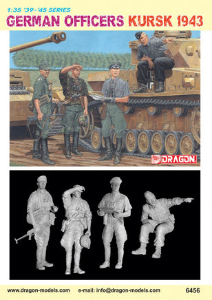 1/35 Dragon Models German Officers (Kursk 1943) - 6456