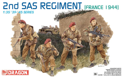 1/35 Dragon Models 2nd SAS Regiment (France 1944) - 6199