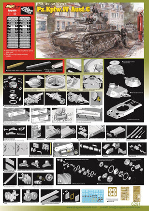 1/35 Dragon Models Pz.Kpfw.IV Ausf.C - 6291