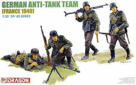 1/35 Dragon Models German Anti-Tank Team (France 1940) - 6196