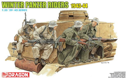1/35 Dragon Models Winter Panzer Riders (1943-44) - 6513