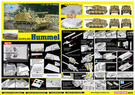 1/35 Dragon Models Sd.Kfz.165 Hummel Early/Late Production - 6935