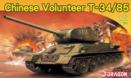 1/72 Dragon Models Chinese Volunteer T-34/85 - 7668