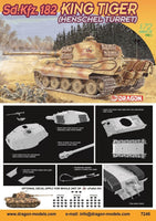1/72 Dragon Models Sd.Kfz.182 Kingtiger Henschel Turret - 7246