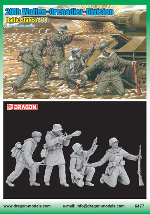 1/35 Dragon Models 20th Waffen-Grenadier-Division (Baltic States 1944) - 6477