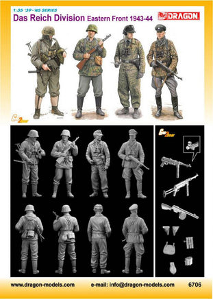 1/35 Dragon Models Das Reich Division Easter Front (1943-44) - 6706