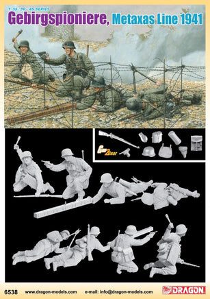 1/35 Dragon Models Gebirgspioniere (Metaxas Line 1941) - 6538