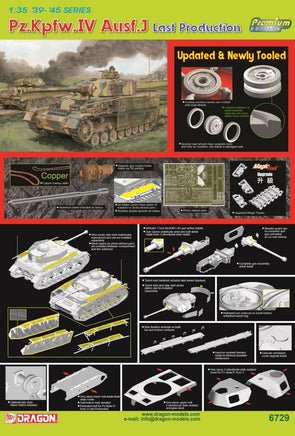 1/35 Dragon Models 1/35 Pz.Beob.Wg,IV Ausf.J Last Production - 6729