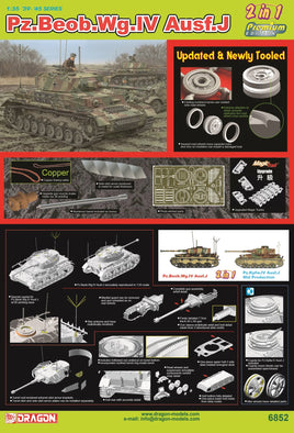 1/35 Dragon Models Pz.Beob.Wg.IV Ausf.J (2 in 1) - 6852