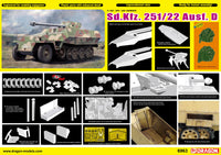 1/35 Dragon Models Sd.Kfz.251/22 w/7.5cm Pak 40 - 6963