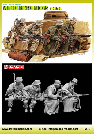 1/35 Dragon Models Winter Panzer Riders (1943-44) - 6513