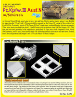 1/35 Dragon Models Pz.Kpfw.III Ausf.N w/Schurzen - 6474