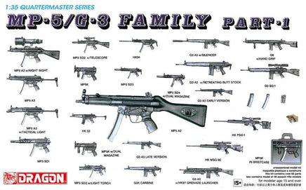 1/35 Dragon Models MP-5/G-3 Family - 3803