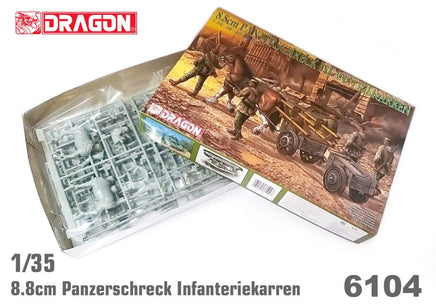 1/35 Dragon Models 8.8cm Panzerschreck Infanteriekarren - 6104