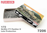 1/72 Dragon Models Sd.Kfz.171 Panther G Late Production - 7206