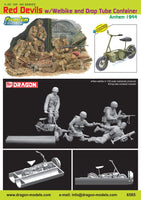 1/35 Dragon Models Red Devils w/Welbike And Drop Tube Container - 6585