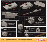 1/72 Dragon Models M1A2 SEP V2 Tank - 7615