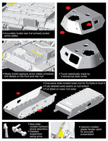 1/35 Dragon Models Sd.Kfz.141 Pz.Kpfw.III (5cm) Ausf.H Late Production - 6642