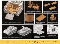 1/72 Dragon Models M2A2 ODS Bradley w/Interior - 7414
