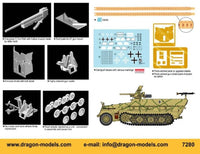 1/72 Dragon Models Sd.Kfz.251/10 Ausf.D - 7280