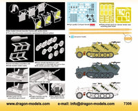 1/72 Dragon Models Sd.Kfz.251/2 Ausf.C Mit Wurfrahmen 40 - 7306