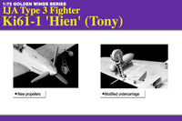 1/72 Dragon Models IJA Type 3 Fighter Ki61-1 'Hien' (Tony) 5028