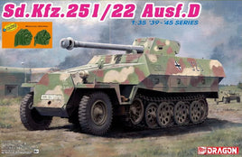 1/35 Dragon Models Sd.Kfz.251/22 w/7.5cm Pak 40 - 6963