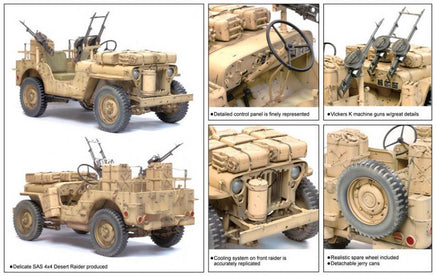 1/6 Dragon Models SAS 4x4 Desert Raider - 75038