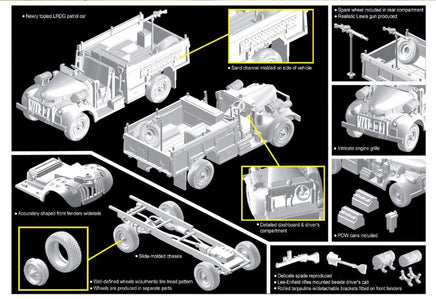 1/72 Dragon Models Long Range Desert Group - 7439