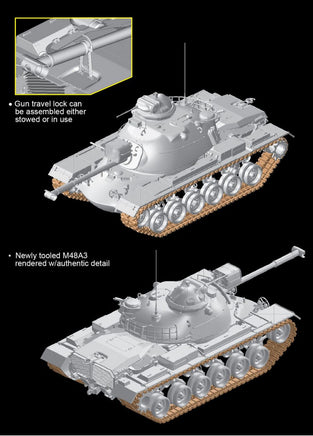 1/35 Dragon Models M48A3 Smart Kit - 3546