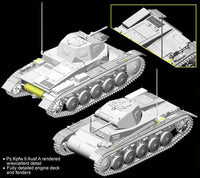 1/35 Dragon Models Pz.Kpfw.II Ausf.A w/Interior - 6687