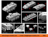 1/72 Dragon Models M1134 Stryker ATGM - 7685