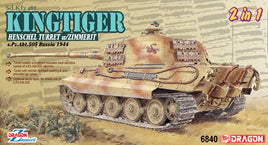 1/35 Dragon Models Sd.Kfz.182 Kingtiger Henschel Production (2 in 1) - 6840