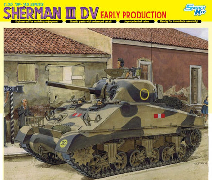 1/35 Dragon Models Sherman III DV Early Production - 6573