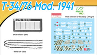 1/72 Dragon Models T-34/76 Mod. 1941 - 7259