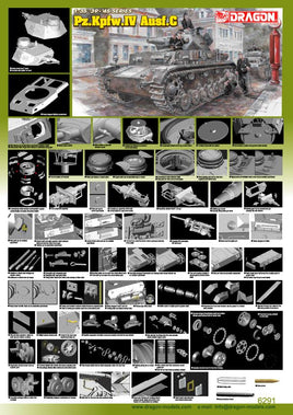 1/35 Dragon Models Pz.Kpfw.IV Ausf.C - 6291
