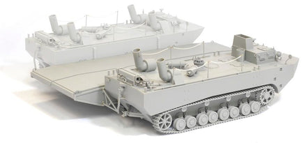 1/35 Dragon Models Panzerfähre Fährendeck Mit Gepanzerter Landwasserschlepper Prototype Nr. Ii - 6669