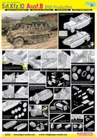 1/35 Dragon Models Sd.Kfz.10 Ausf.B 1942 Production - 6731