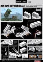 1/35 Dragon Models Mim-104C Patriot Surface-To-Air Missile (SAM) System (PAC-2) - 3604