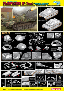 1/35 Dragon Models Flakpanzer IV (3cm) 'Kugelblitz' (Smart Kit) - 6889