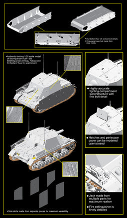 1/35 Dragon Models Sturmpanzer Ausf.I Als Befehlspanzer - 6819