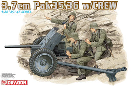 1/35 Dragon Models 3.7cm Pak 35/36 with Crew - 6152