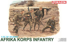 1/35 Dragon Models Afrika Korps Infantry - 6138