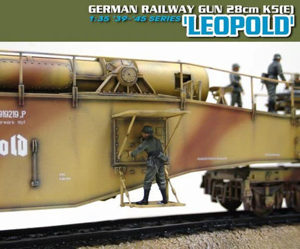 1/35 Dragon Models German Railway Gun 28cm K5(E) "Leopold" - 6200